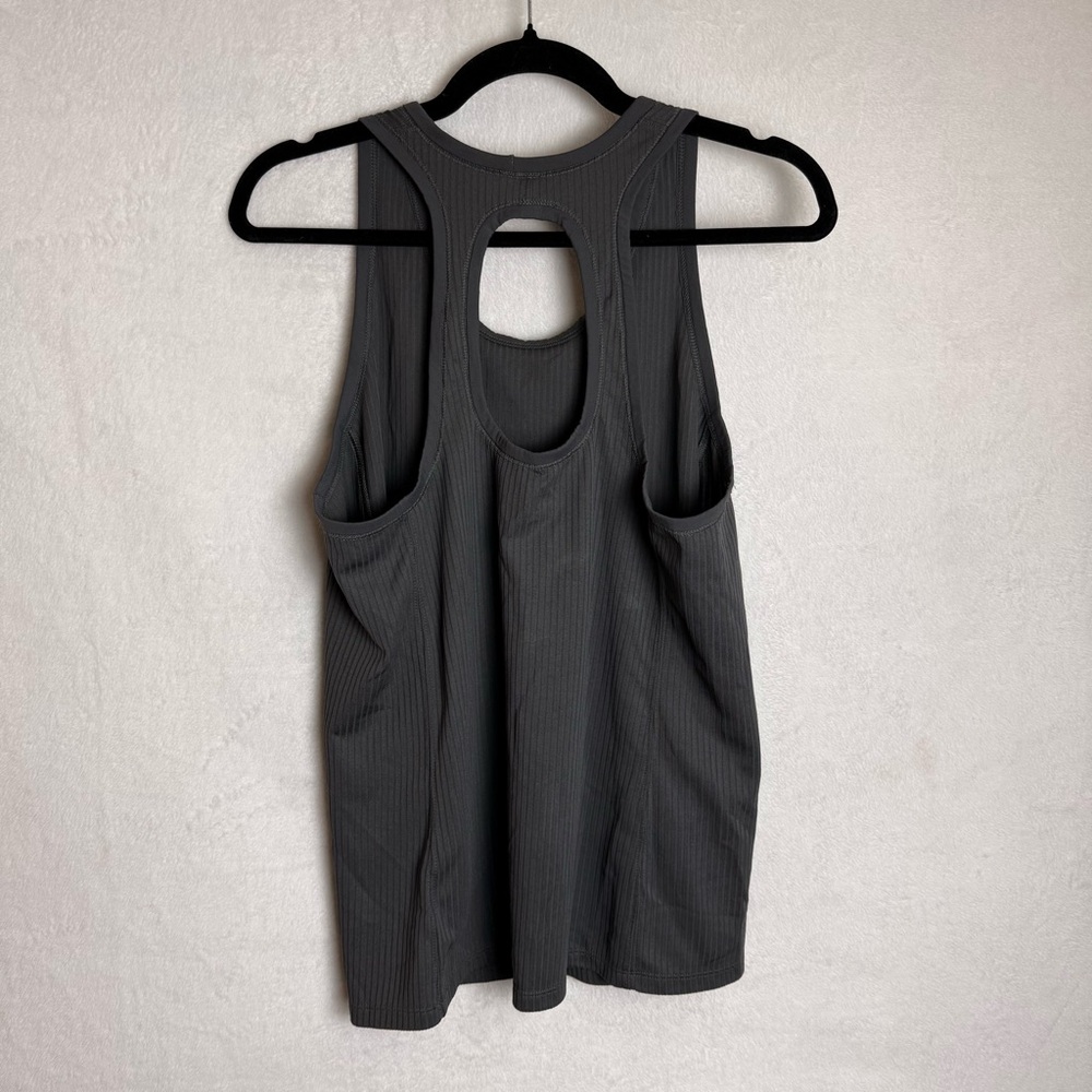 Mountain Hardwear Summer Rib Tank Top Sleeveless Top Gray Women’s Large - Picture 4 of 12